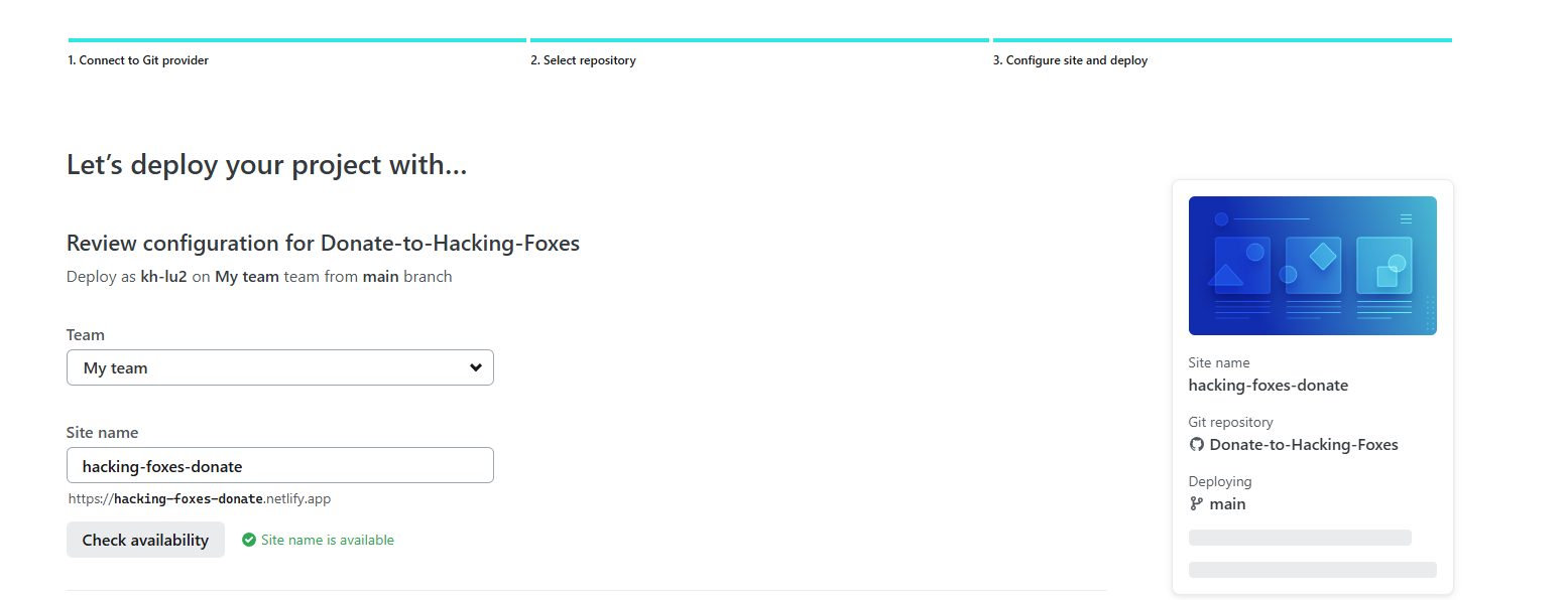 Step 6 screenshot